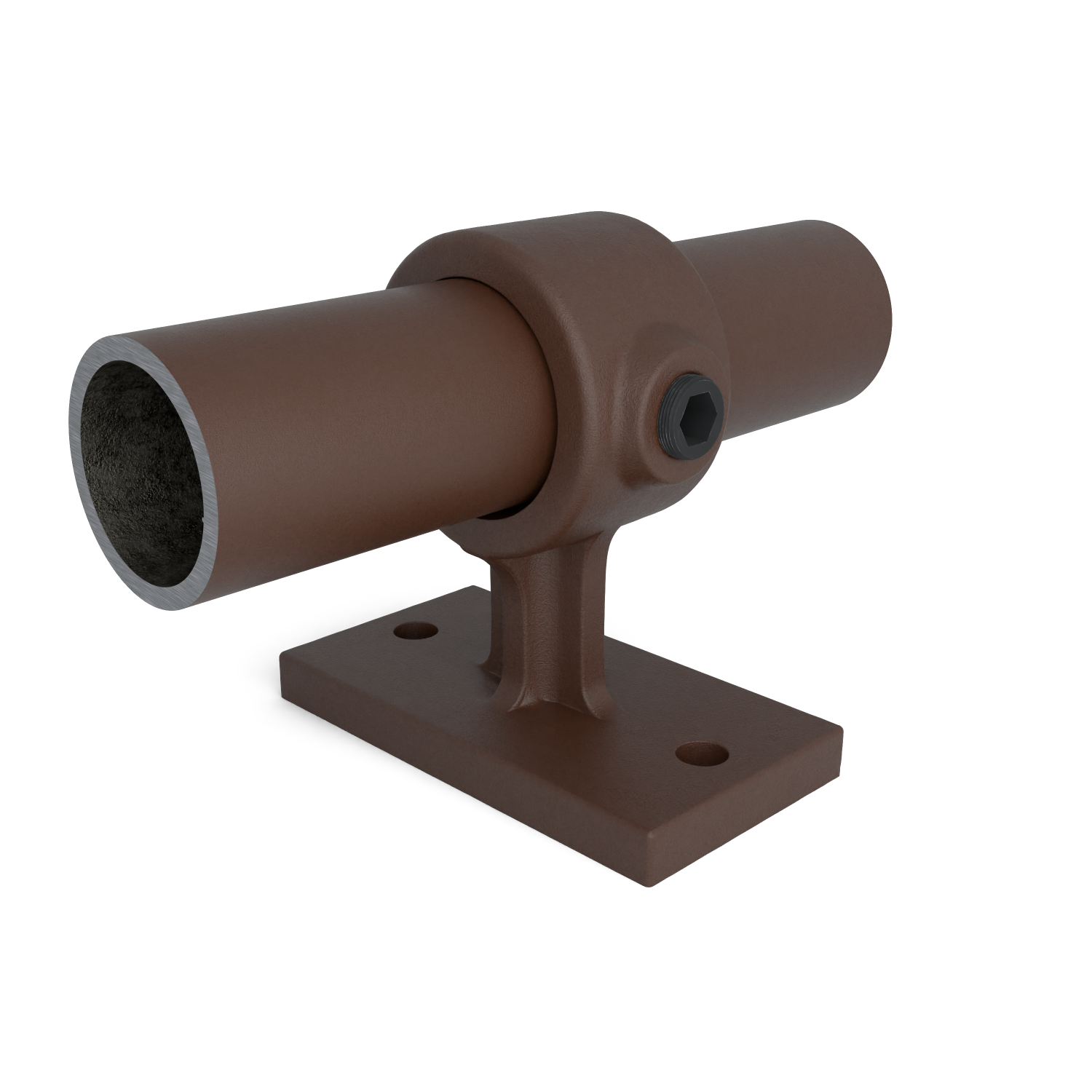 143W-A Tope de pasamanos. - 26,9 mm marrón