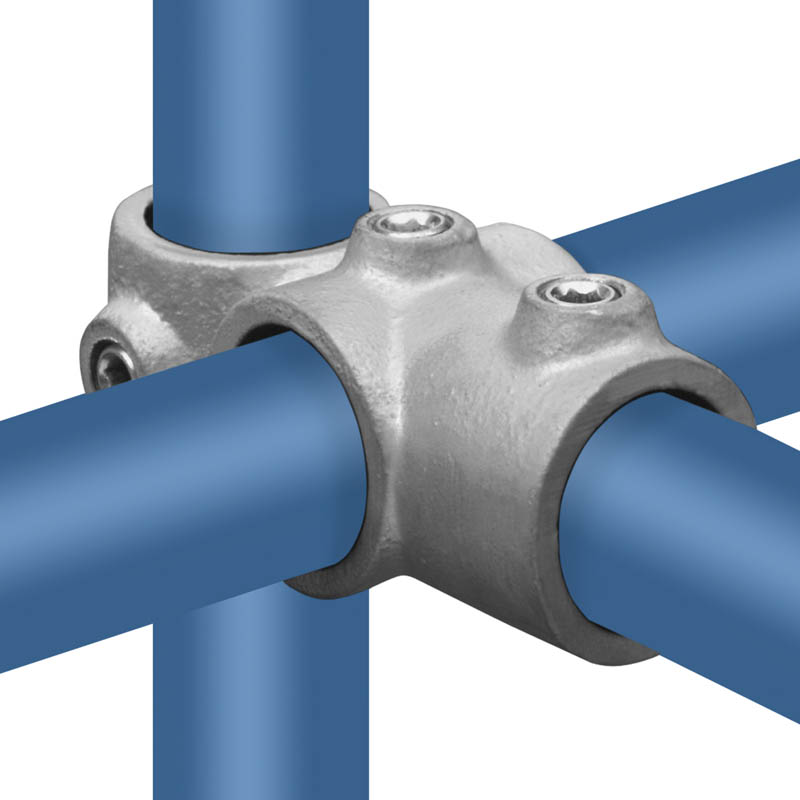 Pieza en T transversal, combinada 26,9 mm (¾")