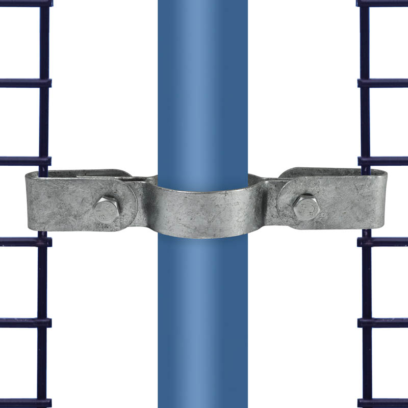 Sujeta mallas, doble. Pinza de malla metálica de doble cara 26,9 mm (¾").