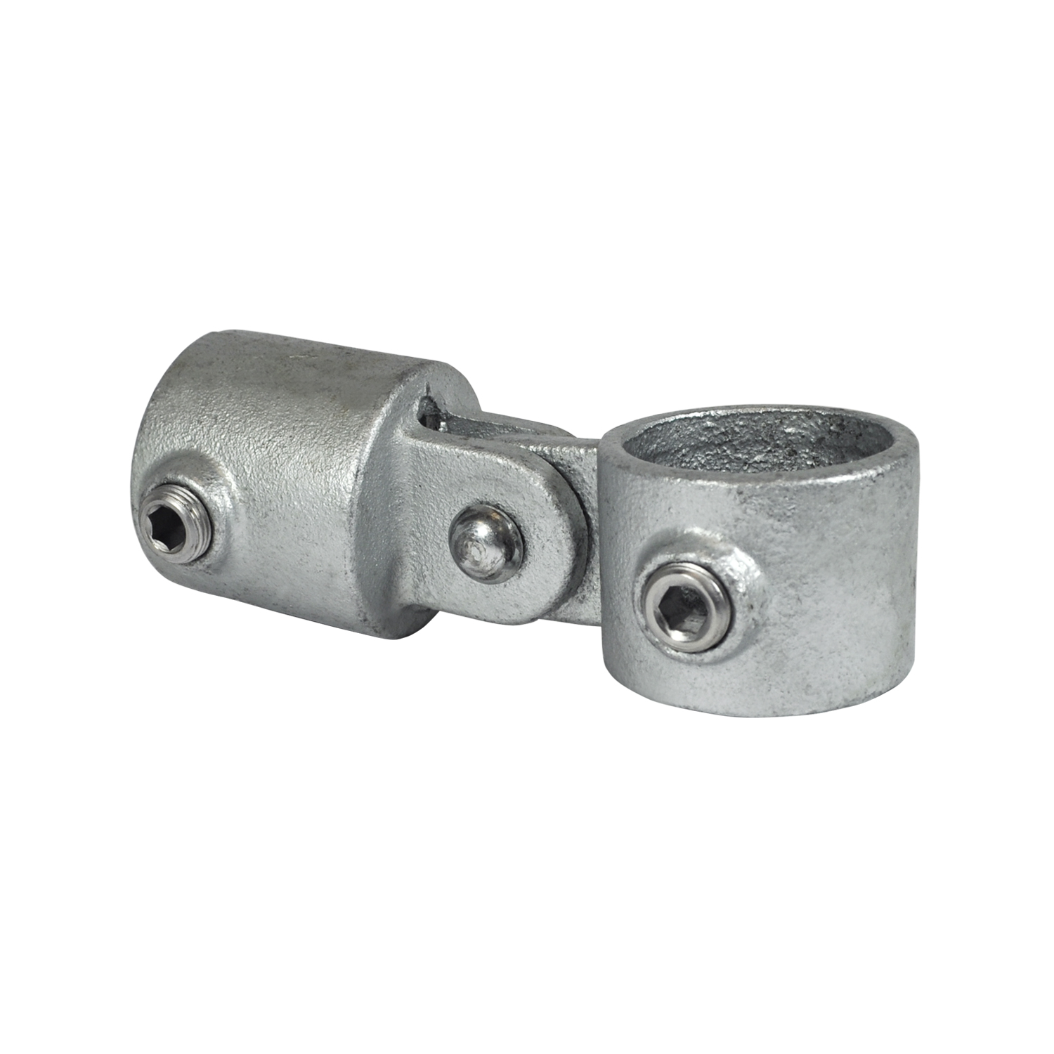 Pieza de bisagra 48,3 mm (1½"), compuesta por 1 x 608036E y 1 x 608042E 