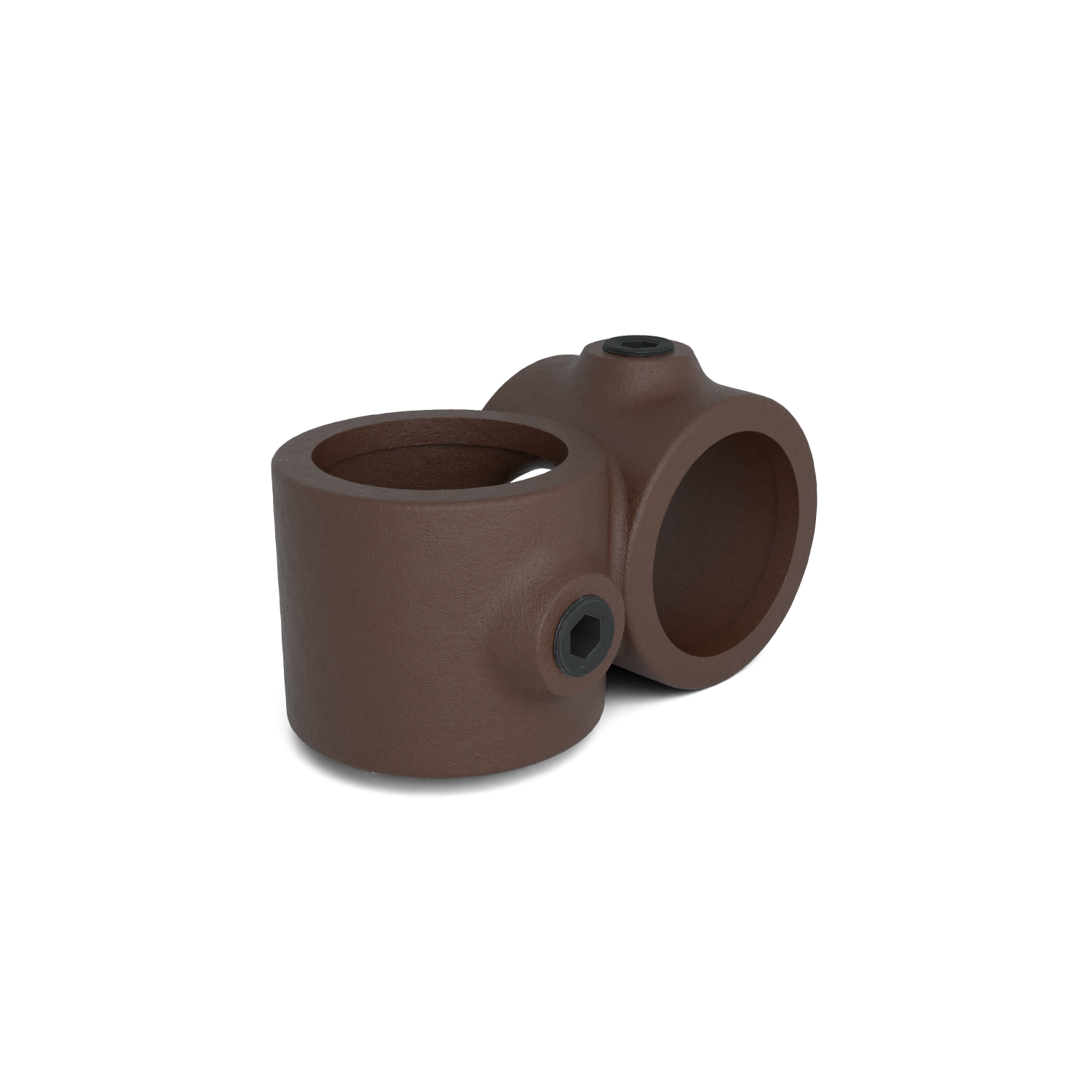 161-B Barra transversal delantera 90°- 33,7 mm marrón