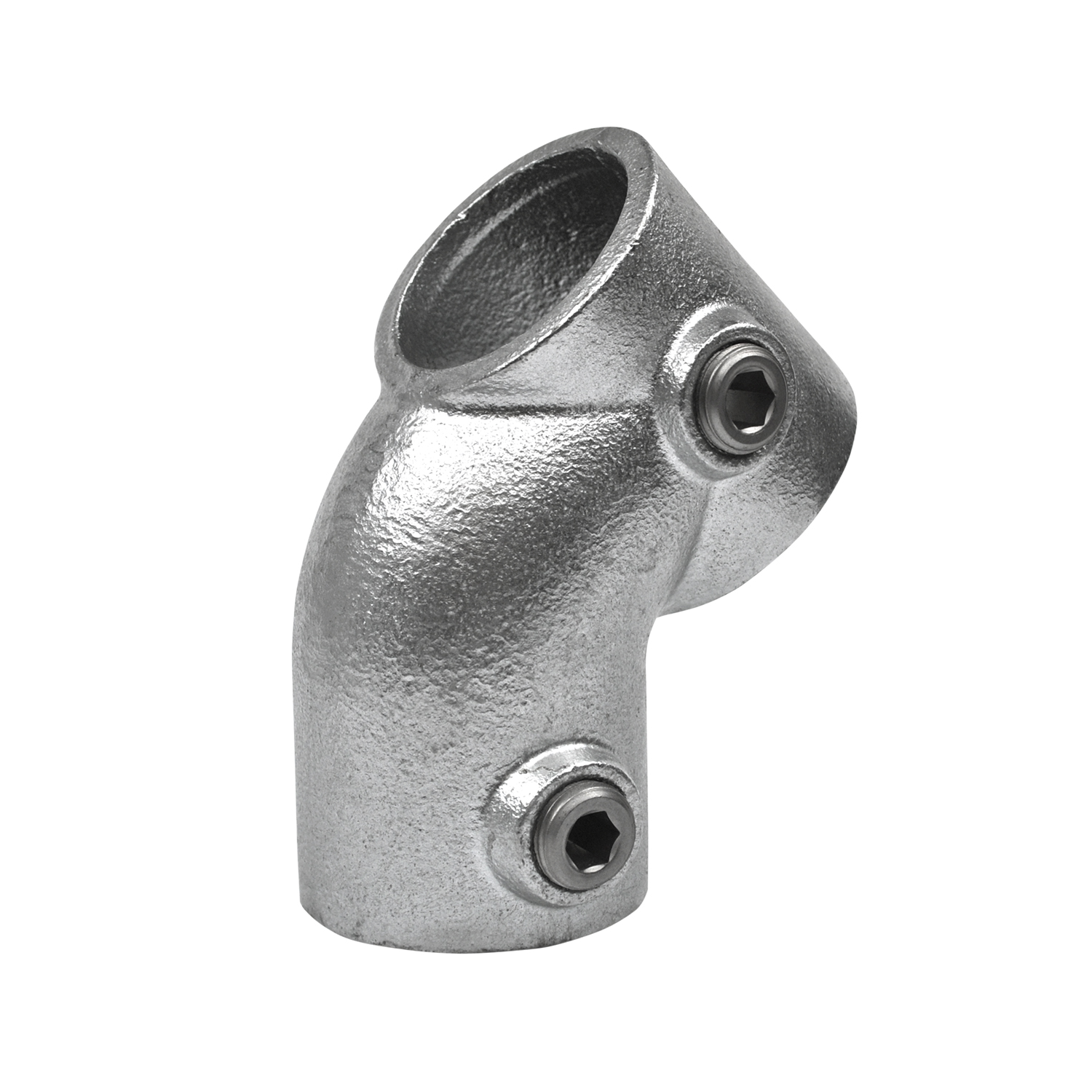 Pieza en T, corta 45° 26,9 mm (¾")