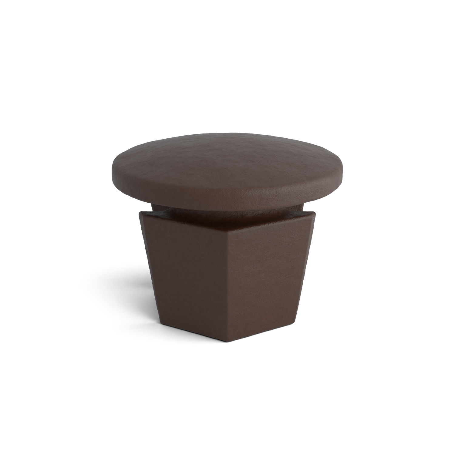 184T-B Tapón. Metal - 33,7 mm marrón