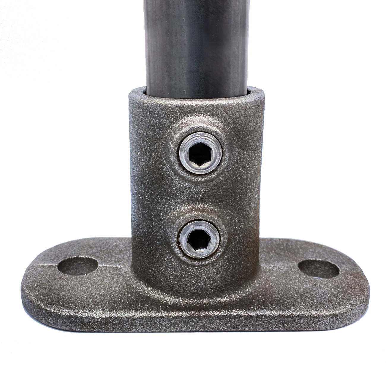 132-B Placa base ovalada - 33,7 mm (NAT.)