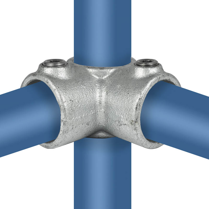 Conexión de esquina 90° continua 33,7 mm (1")