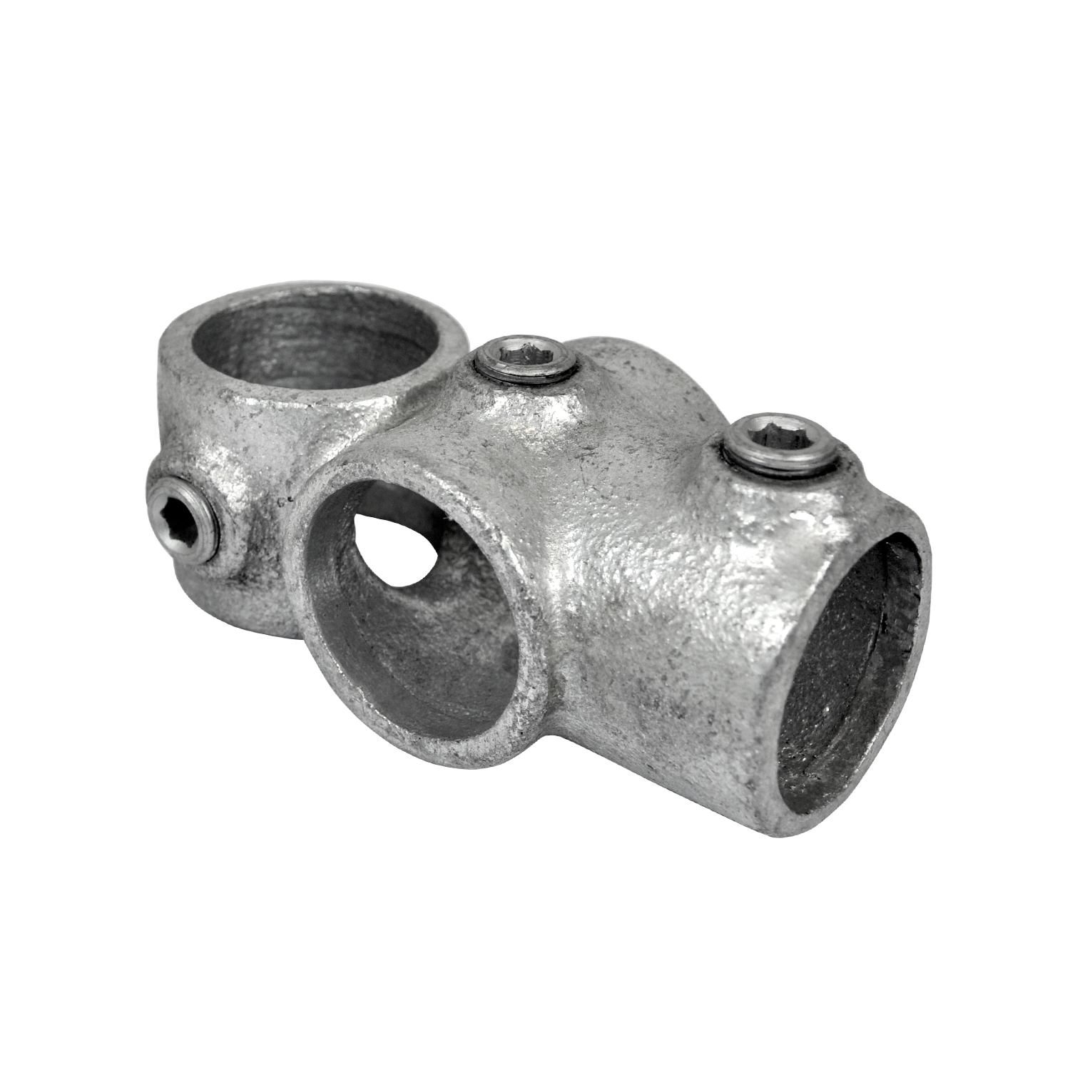 Pieza en T transversal, combinada 26,9 mm (¾")