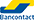 Logotipo dinámico con una forma estilizada y curvada, degradado de amarillo en la parte superior a azul en la inferior, con un trazo ascendente. Debajo, una zona con texto o cadena de caracteres azul ilegible, en horizontal. Moderno, fluido.