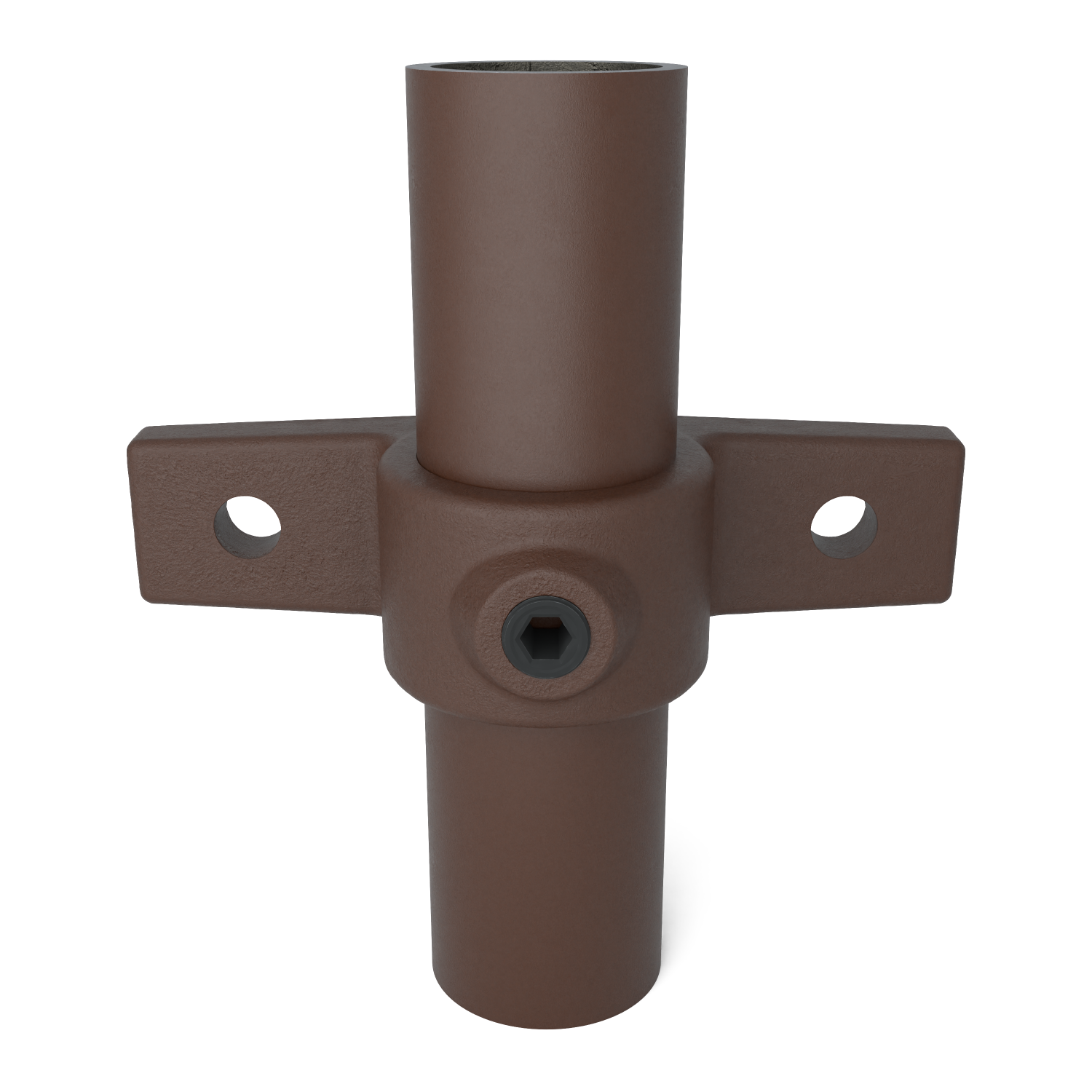 198-A ojal parte doble las. - 26,9 mm marrón