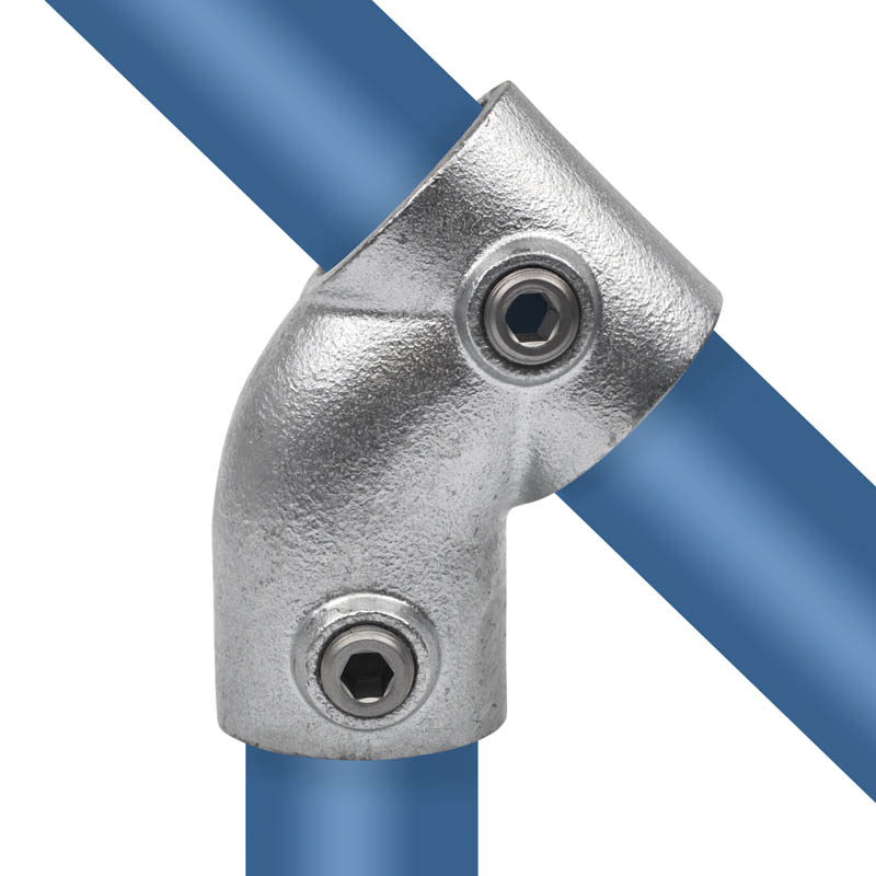 Pieza en T, corta 45° 60,3 mm (2")