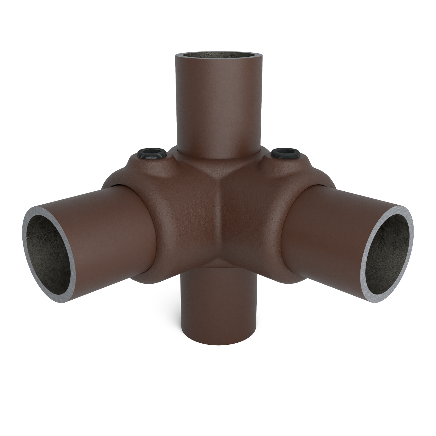 116-A Junta de esquina 90°- 26,9 mm marrón