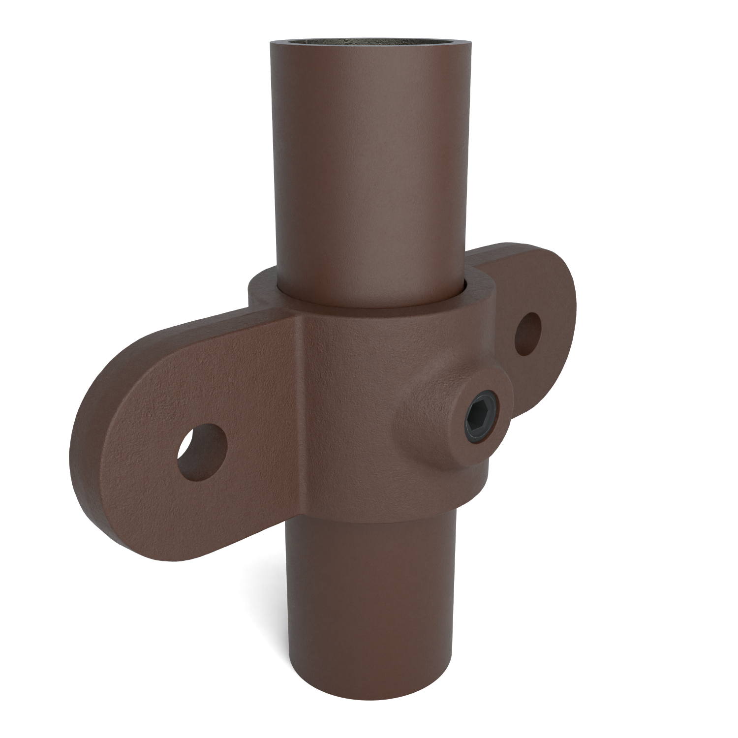 167MA Bisagra ojo. doble - 26,9 mm marrón